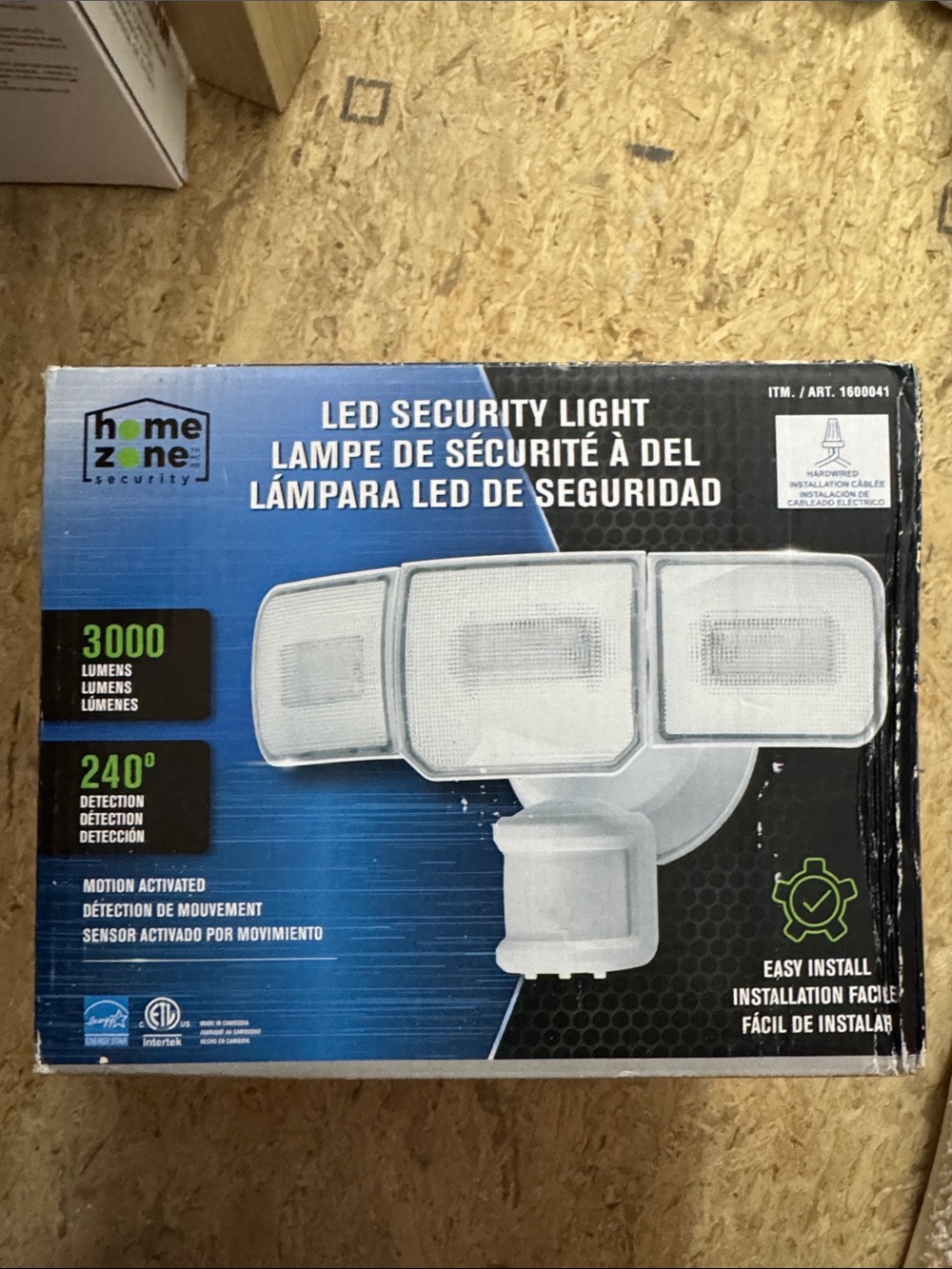 New Home Zone LED Security Flood Light - White
